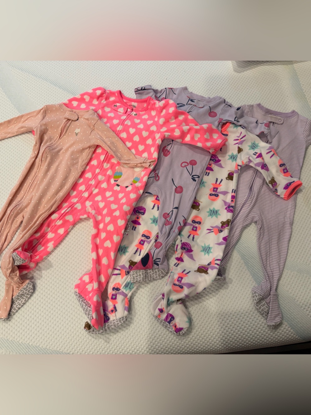 Set of 5 - 12 Month Onesies